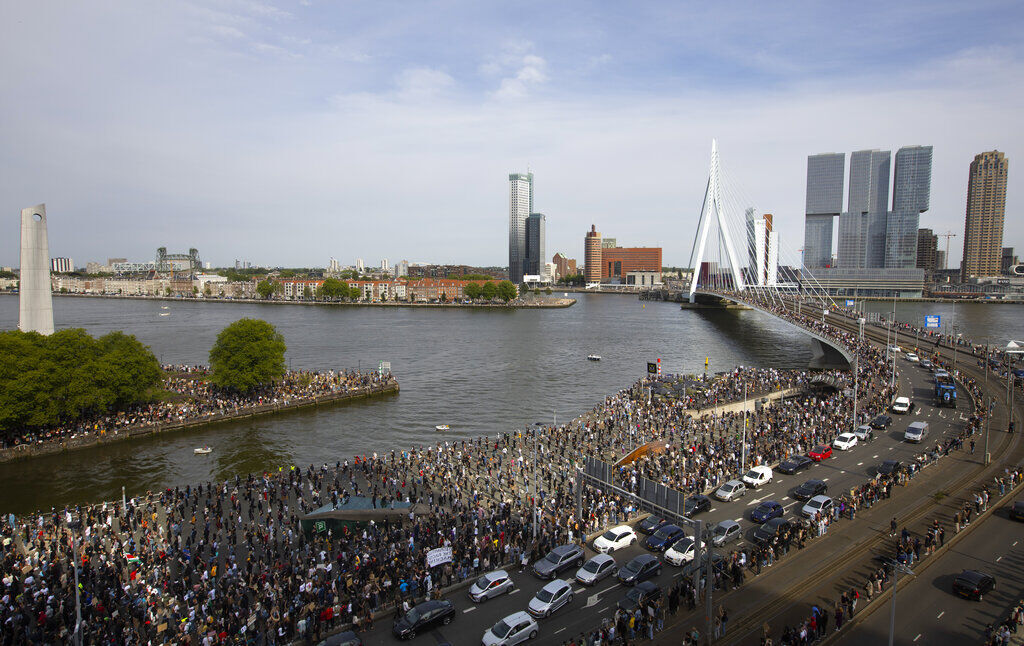 APTOPIX America Protests Netherlands